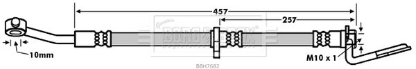 BORG & BECK Тормозной шланг BBH7682